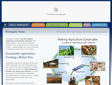 Tablet Screenshot of penergetic.ca
